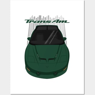 Trans Am Ram Air 1993-1997 - Green Posters and Art